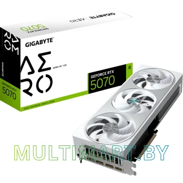 Видеокарта Gigabyte GeForce RTX 5070 Aero OC 12GB GDDR7 (GV-N5070AERO OC-12GD) картинка 10